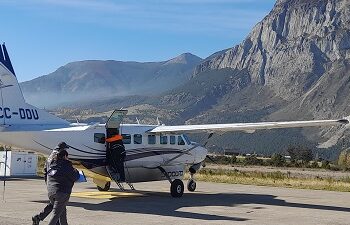 DESDE ESTE JUEVES CONECTIVIDAD AÉREA HACIA CHILE CHICO RETOMA SUS SERVICIOS