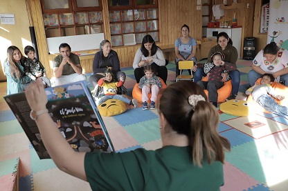 Fundación Integra entrega a las familias recomendaciones para fomentar en niños y niñas la relación con los libros