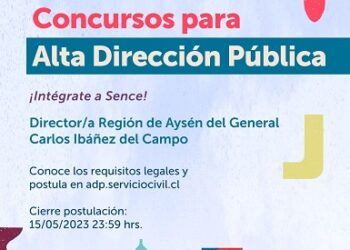 Convocatoria: Servicio Civil busca director o directora del Sence Aysén