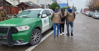 Carabineros de Puerto Aysén detuvo a dos imputados por robo con violencia en Puerto Chacabuco