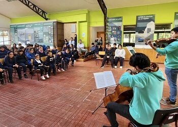 Dúo de músicos de la #UAysén realizó gira por el norte de Aysén
