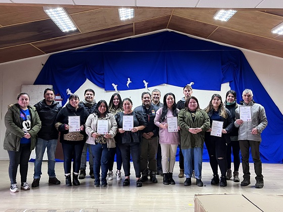 FAMILIAS DE GUAITECAS DESARROLLAN PEQUEÑOS EMPRENDIMIENTOS GRACIAS A RECURSOS DE LA CONADI Y EL MINISTERIO DE DESARROLLO SOCIAL