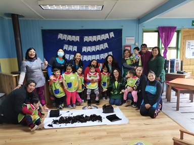 Jardín Infantil de Puerto Aguirre trabaja experiencias educativas rescatando Historias de Mar