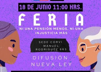 Red Austral Popular Educativa Feminista, convocan a participar en Feria “Ni una pensión menos, ni una injusticia más”