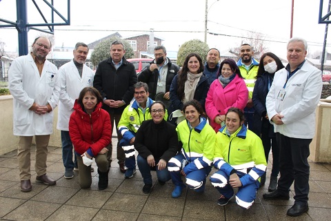 Equipo médico español arriba a la región para apoyar contingencia respiratoria