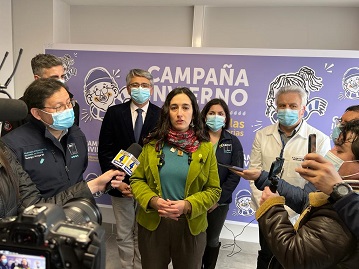Gobierno anuncia uso obligatorio de mascarillas en niños y niñas mayores de cinco años para reducir la circulación viral