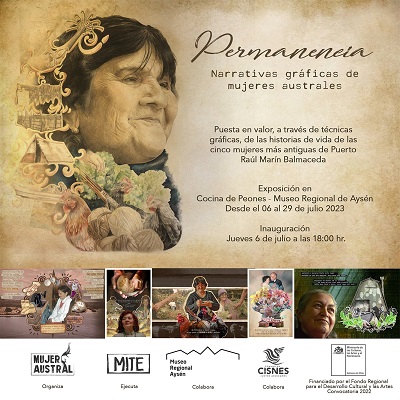 En el Museo Regional de Aysén se exhibirá la historia de vida de cinco mujeres de la región