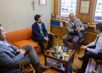 Alcalde Gatica y diputado Calisto le insisten al ministro por una pronta solución al déficit de la educación municipal