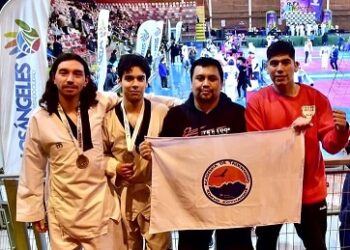 Jóvenes de Coyhaique obtienen medallas de oro, plata y bronce en campeonato de Taekwondo