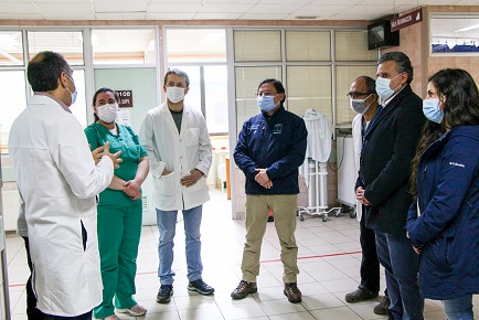 DELEGADO PRESIDENCIAL DESTACA ROL DE FUNCIONARIOS Y MEDIDAS DEL GOBIERNO EN CONTINGENCIA DE ENFERMEDADES RESPIRATORIAS