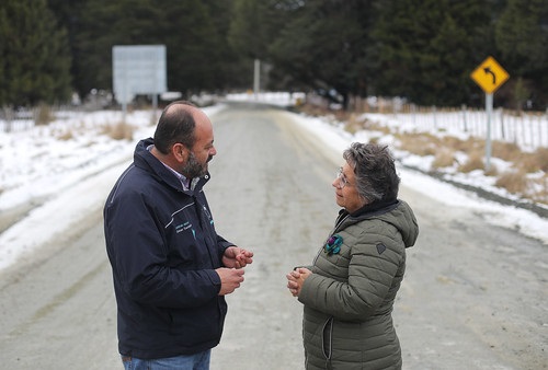 MOP CUMPLIRÁ ANHELADA PAVIMENTACIÓN DEL CAMINO A SECTOR LAGO ATRAVESADO