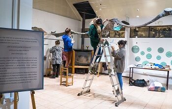 Desde Cochrane a la Bienal de Arte Textil:  un río tejido que cruza las fronteras de arte y ciencia