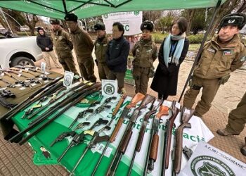 Carabineros Aysén recibe cuatro vehículos destinados a Autoridad Fiscalizadora y recupera 91 armas de fuego en 1er semestre de 2023