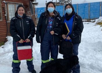 En Aysén más de 700 personas han recibo sus vacunas contra la Influenza en la tranquilidad de su hogar