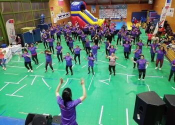 Un centenar de personas disfrutaron de la Bailetón de Invierno organizada por IND Aysén