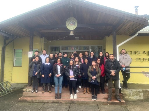 Seremi y Equipo SECREDUC visitaron establecimientos educacionales de Raúl Marín Balmaceda, Puyuhuapi y Puerto Cisnes