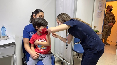 Centro Clínico Militar de Coyhaique se suma a proceso de vacunación impulsado por el Ministerio de Salud