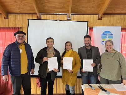 Se firma importante convenio entre la Municipalidad de Río Ibáñez y CIEP
