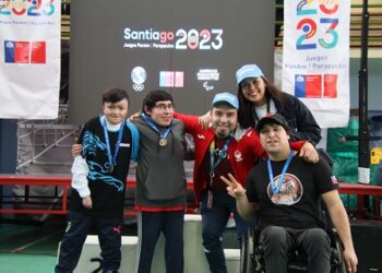 Masivo Festival Deportivo Rumbo a Panamericanos y Para Panamericanos Santiago 2023 llenó de alegría Estadio Regional de Coyhaique