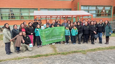 Ministra Rojas entregó Certificación Ambiental de Excelencia a escuela Gabriela Mistral de Puerto Aysén