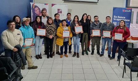 24 trabajadores/as se capacitan con curso de Carpintería en Terminaciones