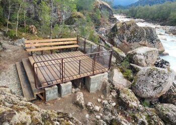 CONAF Y MOP DESTACAN AVANCES EN DESARROLLO DE OBRAS EN EL PARQUE NACIONAL QUEULAT