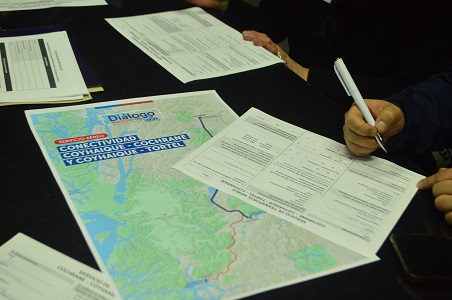 Con diálogos ciudadanos recogen necesidades de conectividad aérea en Cochrane y Caleta Tortel