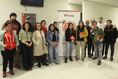 INACAP Sede Coyhaique realizó taller de “Cata y Maridaje” para sus Exalumnos