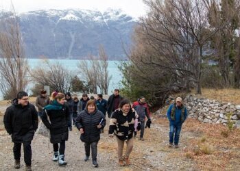 En Puerto Cristal se realizó recorrido por la memoria y se homenajeó al último gobernador de Salvador Allende en General Carrera