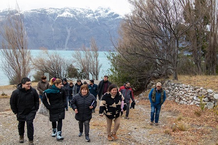 En Puerto Cristal se realizó recorrido por la memoria y se homenajeó al último gobernador de Salvador Allende en General Carrera