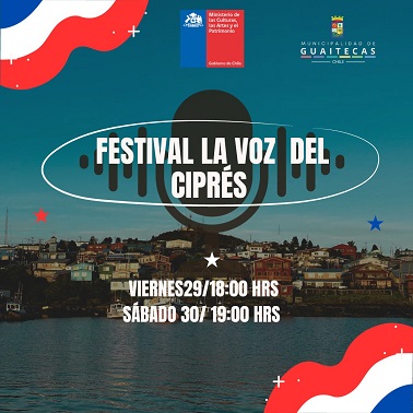CON UN FESTIVAL DE CANCIÓN FOLCLÓRICA, EN GUAITECAS CONCLUIRÁN LAS ACTIVIDADES DEL MES DE LA PATRIA