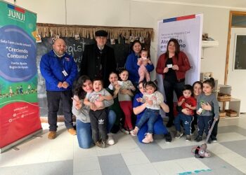 Entregan “Mi Primera Cédula” a niños y niñas del Jardín Infantil Creciendo Contentos de Puerto Aysén