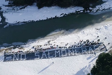 Comunidades de la Patagonia valoran medida del gobierno de suspender concesiones salmoneras en áreas protegidas sin plan de manejo