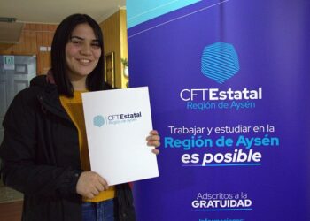 CFT ESTATAL DE AYSÉN TIENE A SU PRIMERA MATRICULADA PARA LA ADMISIÓN 2024