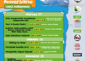 En Mañihuales invita a tres días de actividades por lanzamiento de temporada de turismo 2023-2024