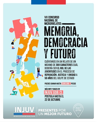 INJUV INICIA LA CONVOCATORIA PARA EL VII CONCURSO NACIONAL DE MICRORRELATOS