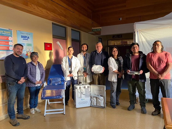 Hospital de Puerto Cisnes recibe equipo dental móvil que reforzará las rondas médicas en postas del Litoral