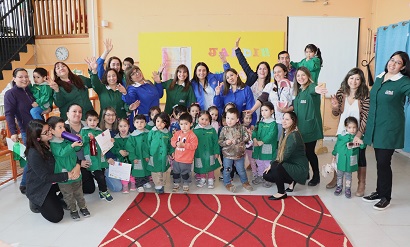 Seremi de salud refuerza importancia de educación bucal en jardines infantiles de Aysén