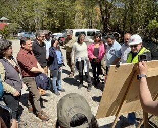 Encuentros con los Gremios del sector y visitas a lugares emblemáticos de la región marcaron la agenda de la Subsecretaria de Turismo en Aysén