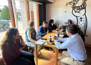 Diputado Calisto realiza trabajo en terreno en Chile Chico y se reúne con comités habitacionales