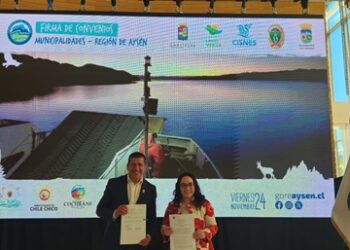 Tras firma de convenio entre Alcalde y Gobernadora 150 personas de la comuna de Aysén podrán trabajar en proyectos FRIL
