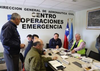 Autoridades califican como exitoso el simulacro de accidente aéreo realizado en el aeropuerto de Balmaceda