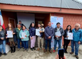 Con gran alegría 204 familias de Puerto Aysén abrieron las Puertas de su anhelada casa propia