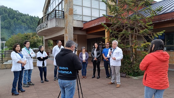 Más de 70 personas de Lago Verde, Puerto Cisnes y La Junta fueron atendidas en operativo que dio inicio a Ronda de Especialidades en Hospital Jorge Ibar