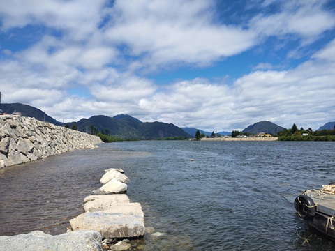 INICIAN CONSTRUCCIÓN DE NUEVA ETAPA DE OBRAS FLUVIALES EN EL RÍO AYSÉN
