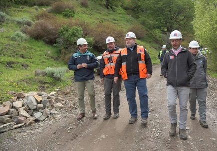 Subsecretario de Obras Públicas destacó los avances en obras de vialidad, agua potable y edificación pública en Aysén