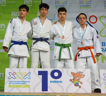 Natación y Judo consiguen medallas para Aysén en los Juegos Binacionales de la Araucanía 2023