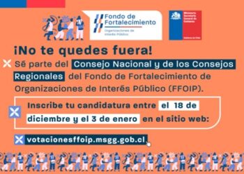 Quedan pocos días para la elección de Consejeros y Consejeras Regionales y Nacionales del FFOIP