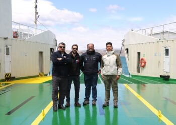 BARCAZA LA TEHUELCHE RETOMÓ OPERACIONES EN EL LAGO GENERAL CARRERA