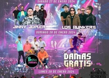 Aysén: “Auténticos Decadentes”, “Los Dinos de Chile”, “Nicko og” y “Jere Klein” se suman al “Carnaval del Agua”